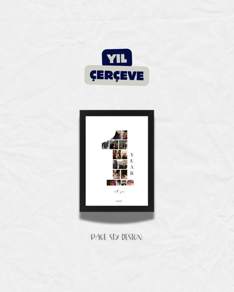 Yıl Çerçeve (21x30)