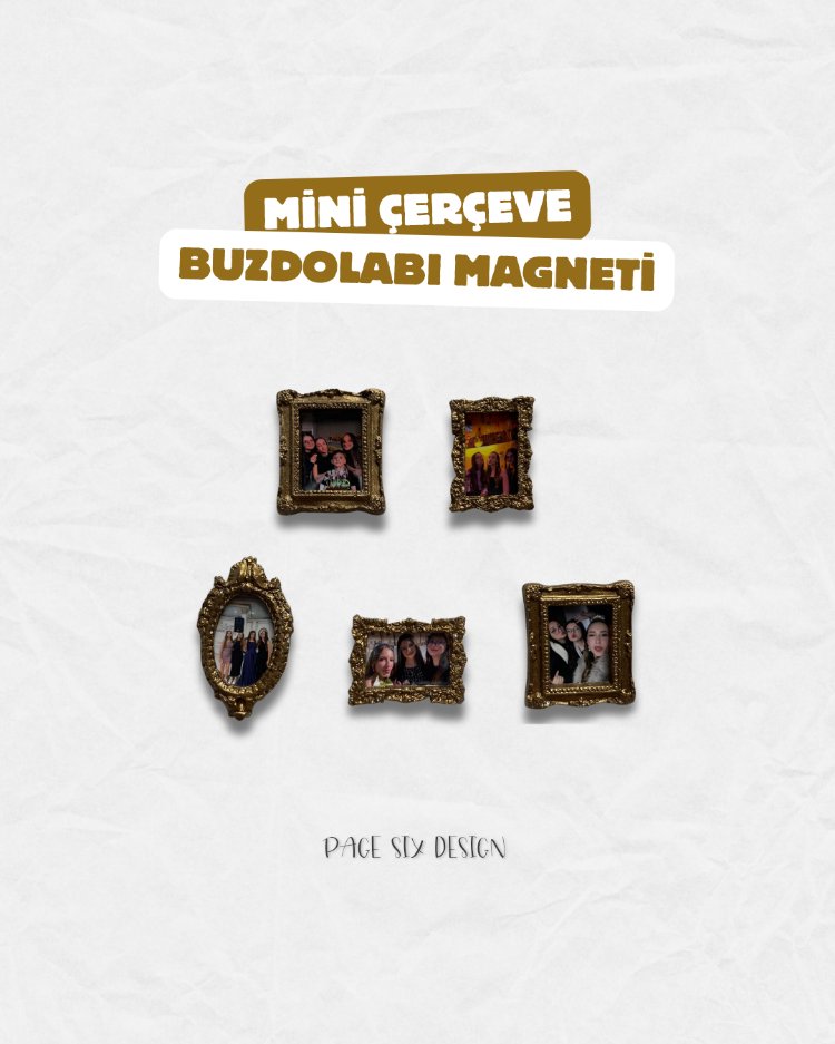 Çerçeve Buzdolabı Magneti