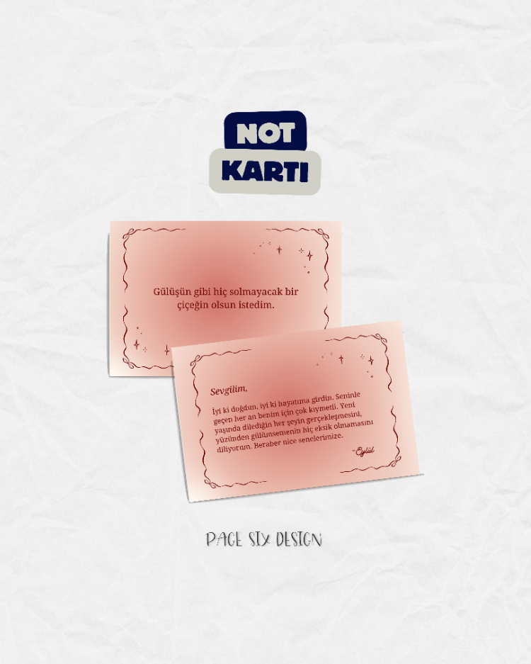 Not Kartı