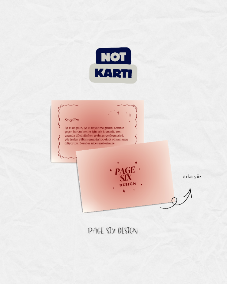 Not Kartı