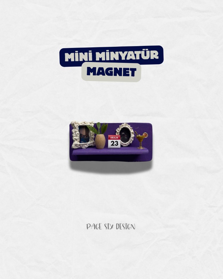 Mini Minyatür Magnet