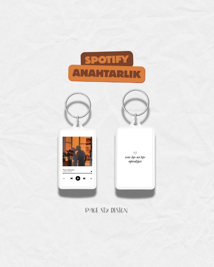 Spotify Anahtarlık
