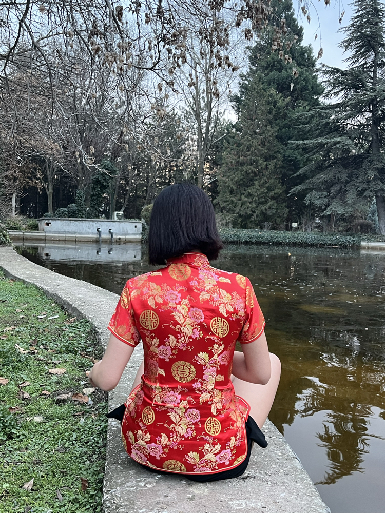 Qipao Çin Elbisesi