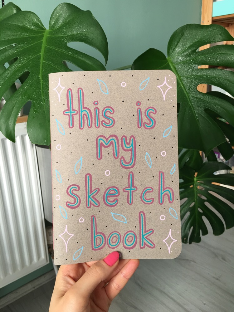 this is my sketchbook defter