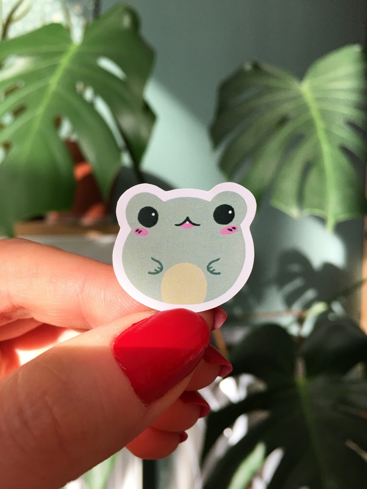 Kurbağa Sticker 