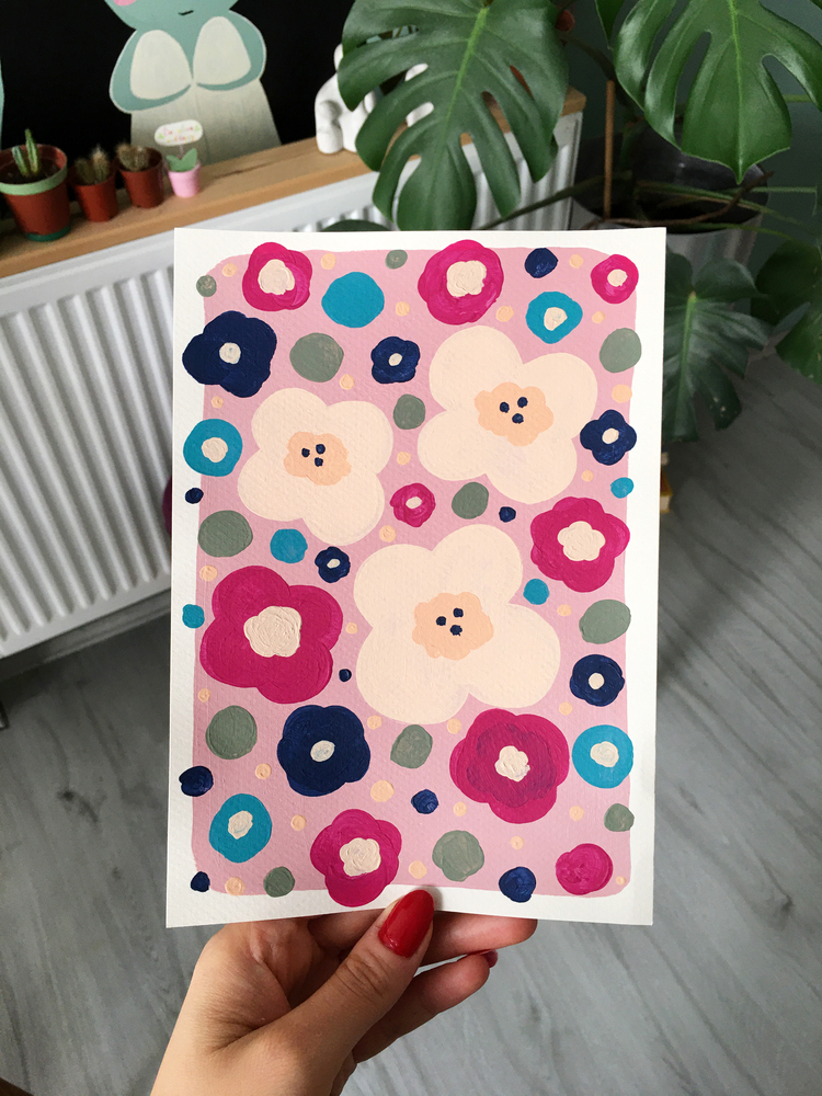 Mini Flowers Art Print