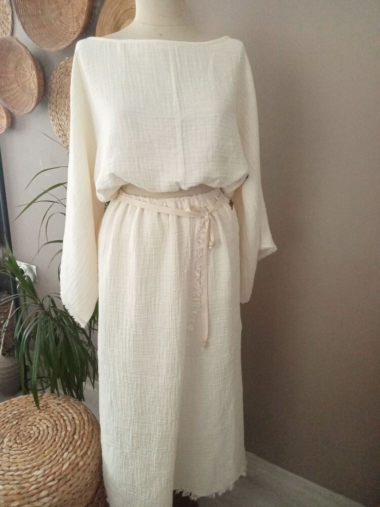 muslin bluz etek takım Vera