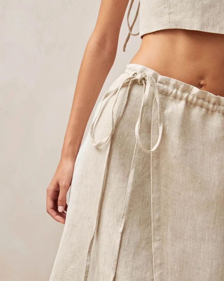 wrap linen etek