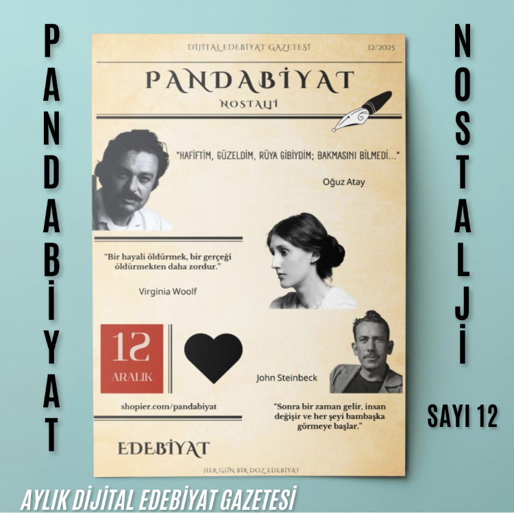Pandabiyat Nostalji Aylık Dijital Edebiyat Gazetesi–Sayı 12