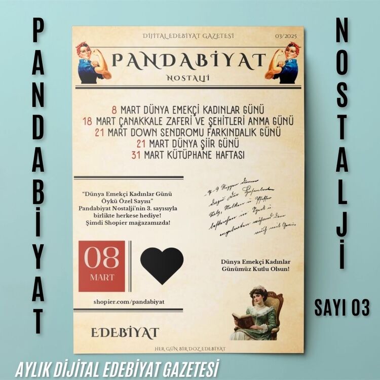 Pandabiyat Nostalji Aylık Dijital Edebiyat Gazetesi – Sayı 03