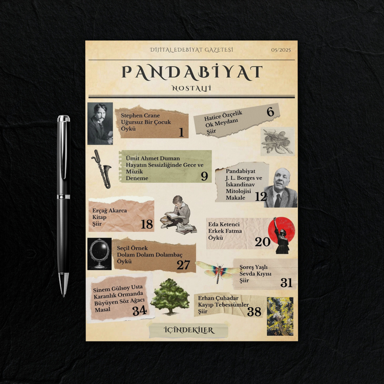 Pandabiyat Nostalji Aylık Dijital Edebiyat Gazetesi – Sayı 05