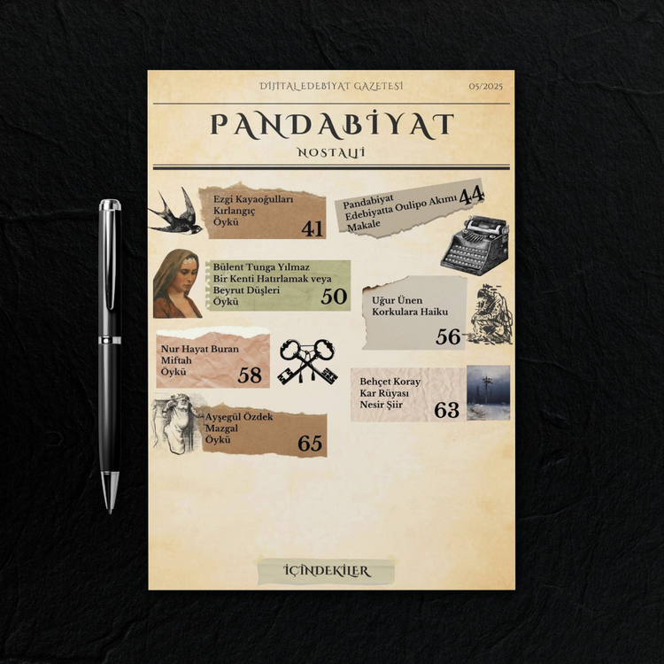 Pandabiyat Nostalji Aylık Dijital Edebiyat Gazetesi – Sayı 05
