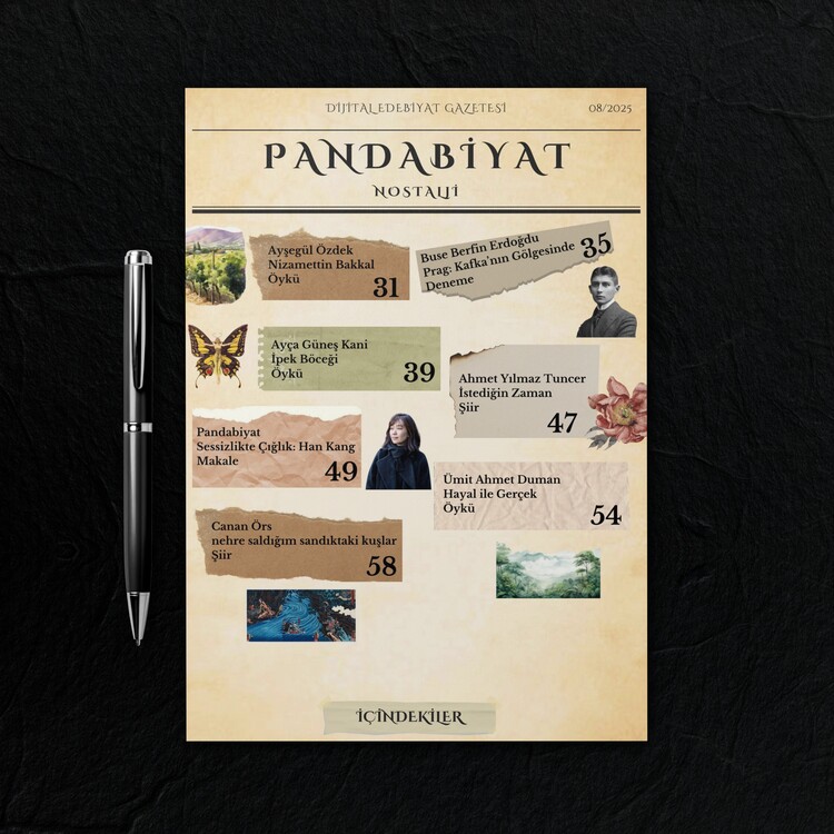 Pandabiyat Nostalji Aylık Dijital Edebiyat Gazetesi – Sayı 08