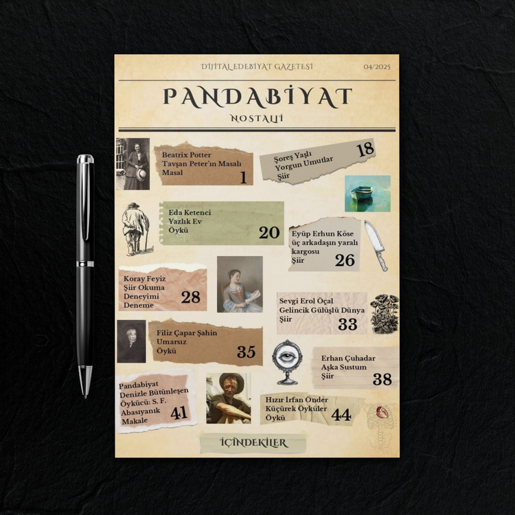 Pandabiyat Nostalji Aylık Dijital Edebiyat Gazetesi – Sayı 04