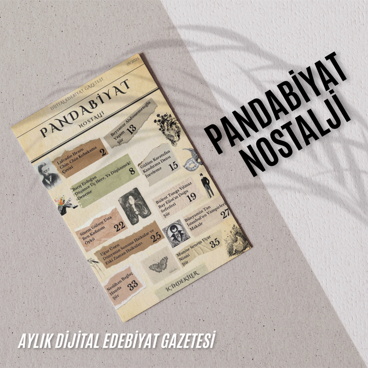 Pandabiyat Nostalji Aylık Dijital Edebiyat Gazetesi – Sayı 01