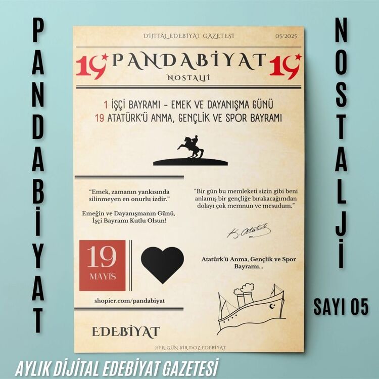 Pandabiyat Nostalji Aylık Dijital Edebiyat Gazetesi – Sayı 05