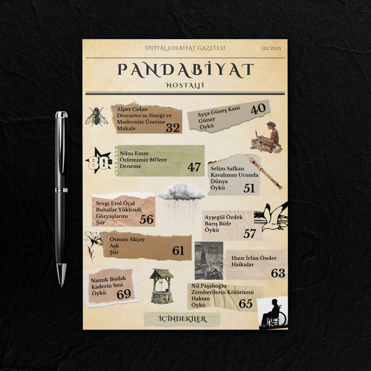 Pandabiyat Nostalji Aylık Dijital Edebiyat Gazetesi – Sayı 02