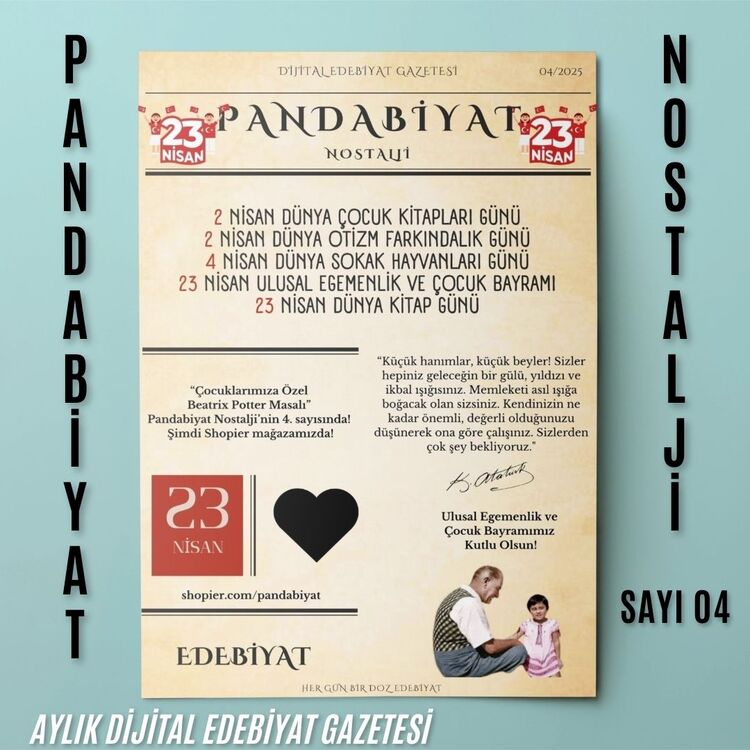Pandabiyat Nostalji Aylık Dijital Edebiyat Gazetesi – Sayı 04
