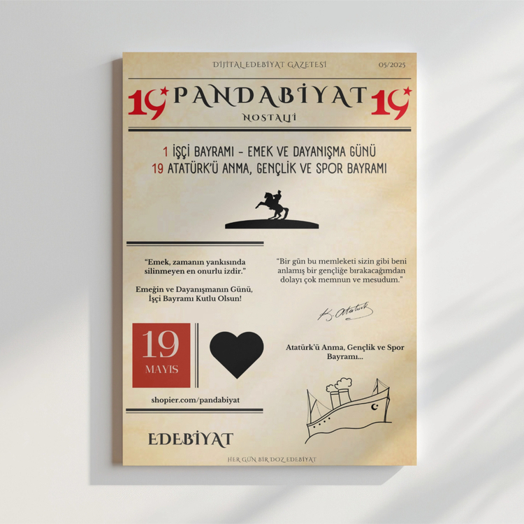 Pandabiyat Nostalji Aylık Dijital Edebiyat Gazetesi – Sayı 05