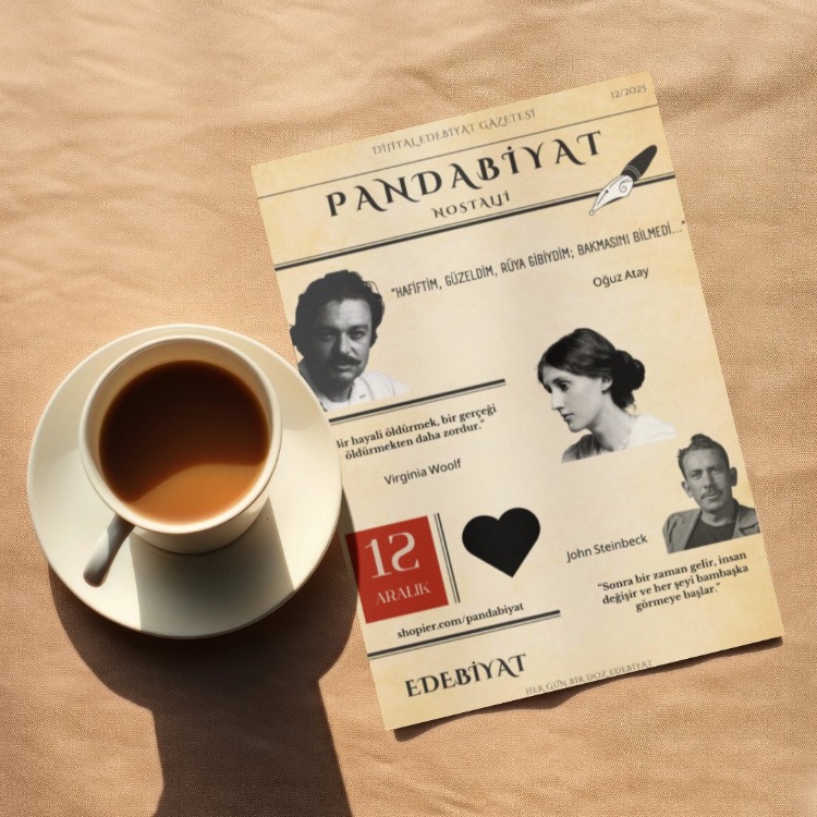 Pandabiyat Nostalji Aylık Dijital Edebiyat Gazetesi–Sayı 12