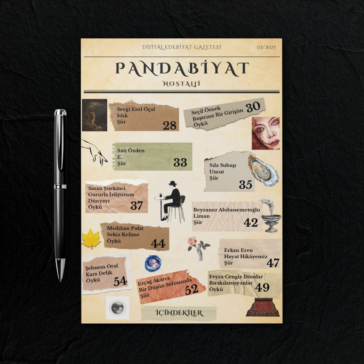 Pandabiyat Nostalji Aylık Dijital Edebiyat Gazetesi – Sayı 03
