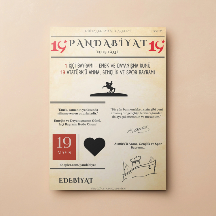 Pandabiyat Nostalji Aylık Dijital Edebiyat Gazetesi – Sayı 05