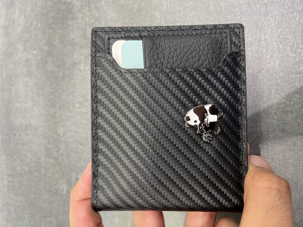 Panda Signature Deri Cüzdan – Fiber