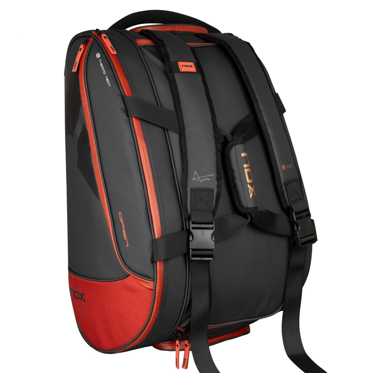 Nox Luxury Open Series red/black Padel Rack