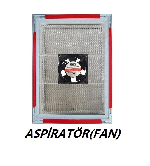 20x50 Alüminyum Hareketli Sineklikli Menfez