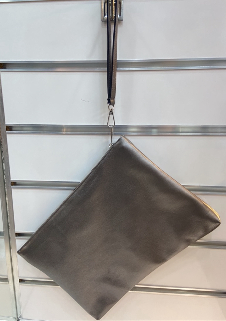 CLUTCH ( El Çanta ) Koyu Platin