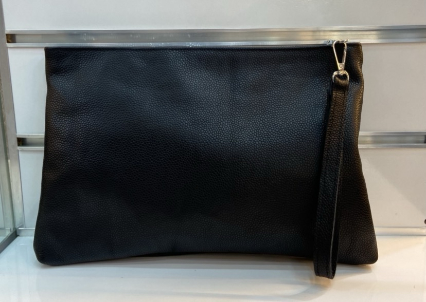 CLUTCH ( El Çanta ) Siyah JUMBO Baskı
