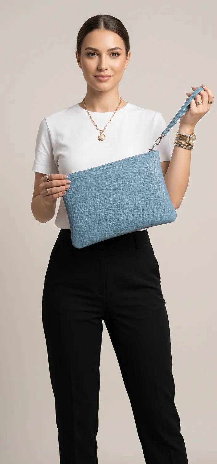 CLUTCH ( El Çanta ) Mavi