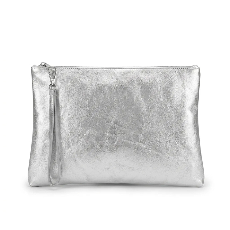 CLUTCH ( El Çanta ) Açık Platin