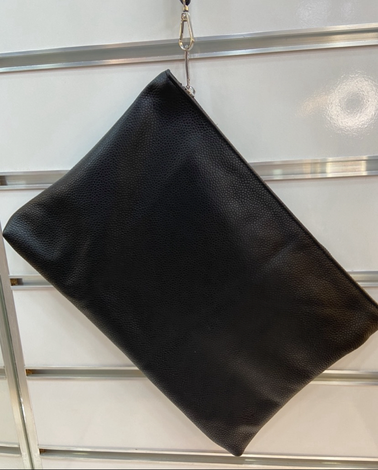 CLUTCH ( El Çanta ) Siyah JUMBO Baskı