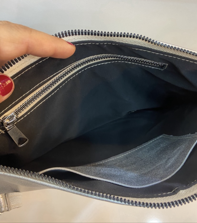 CLUTCH ( El Çanta ) Açık Platin