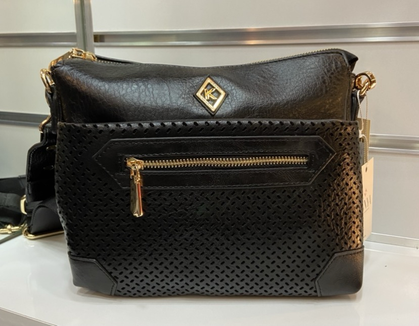 KAREN K-025 Siyah Omuz Çanta Boy 23 cm En 25 cm 