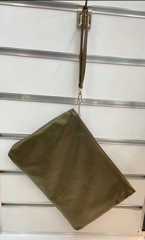 CLUTCH ( El Çanta ) Parlak Yeşil