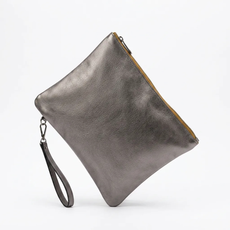 CLUTCH ( El Çanta ) Koyu Platin