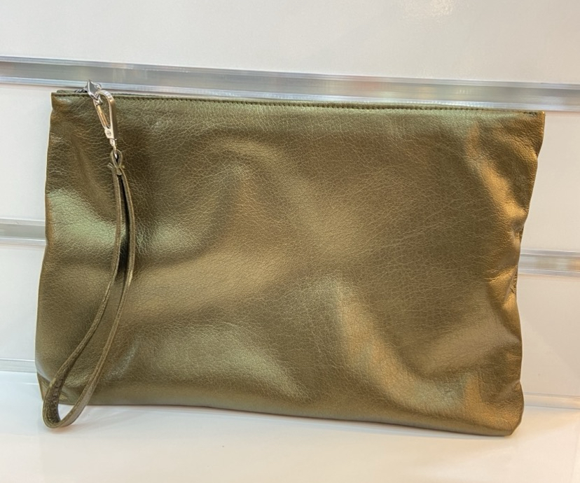 CLUTCH ( El Çanta ) Parlak Yeşil