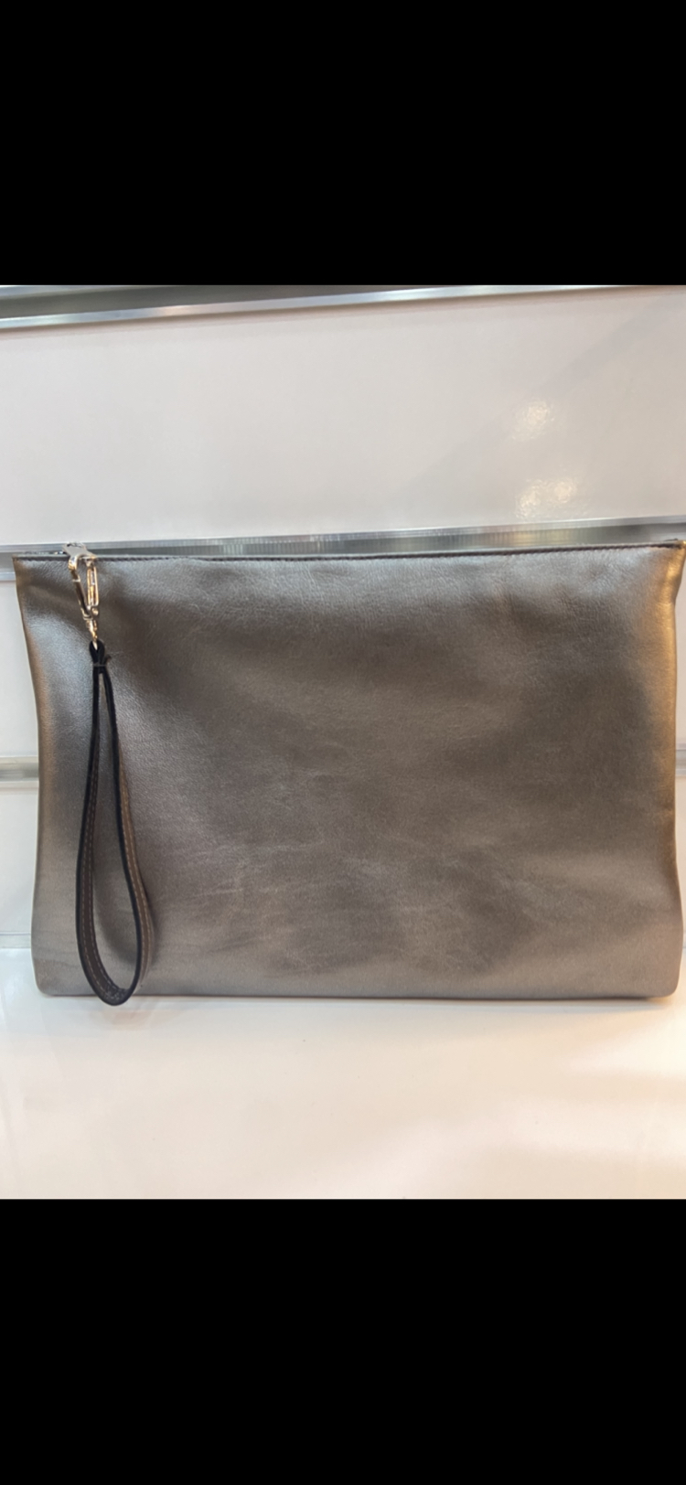 CLUTCH ( El Çanta ) Koyu Platin
