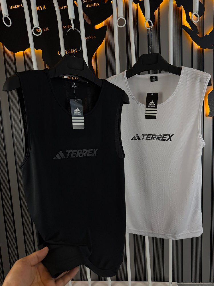 adidas terrex sıfır kol tişört 1 adet beyaz