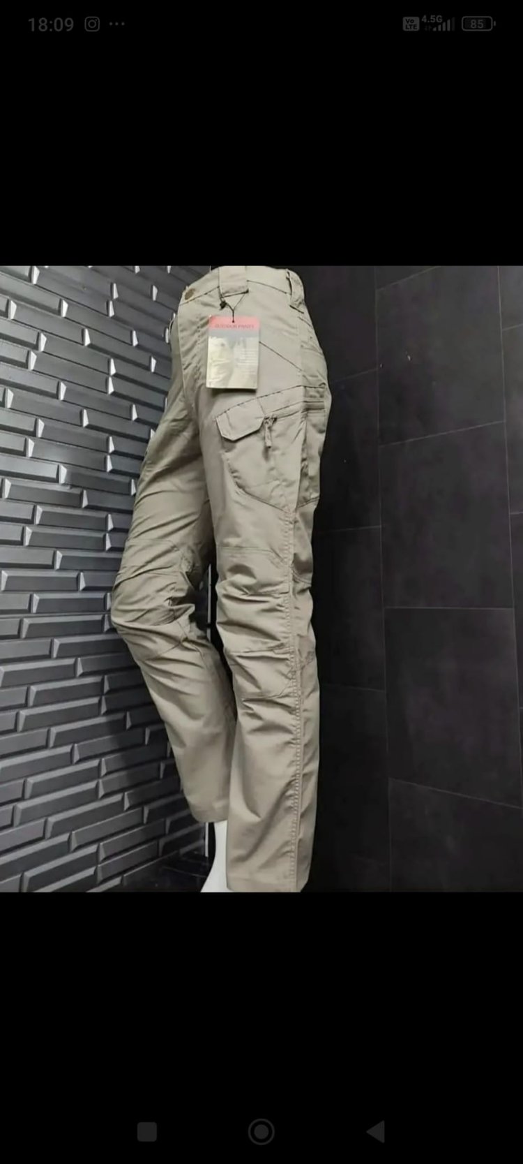 outdoor taktikal cargocep ithal kumaş mevsimlik pantolon