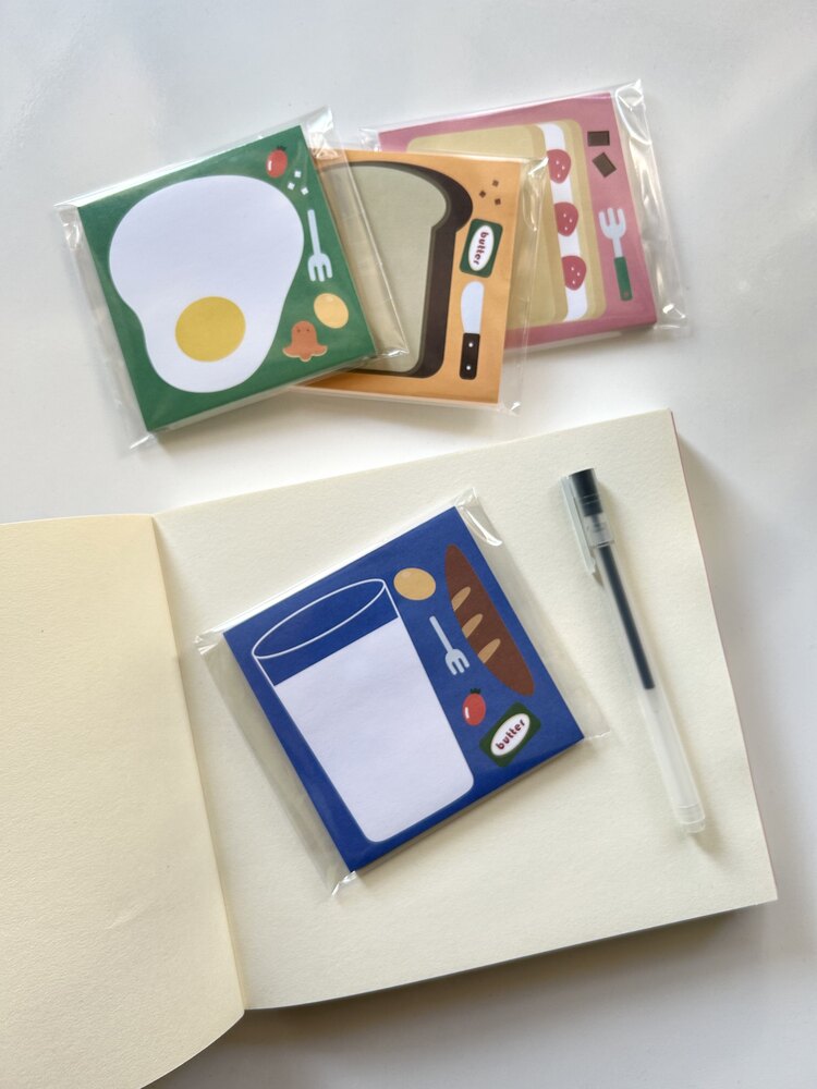 milky kare notepad