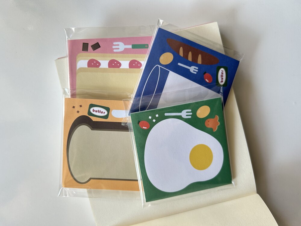 fried egg kare notepad