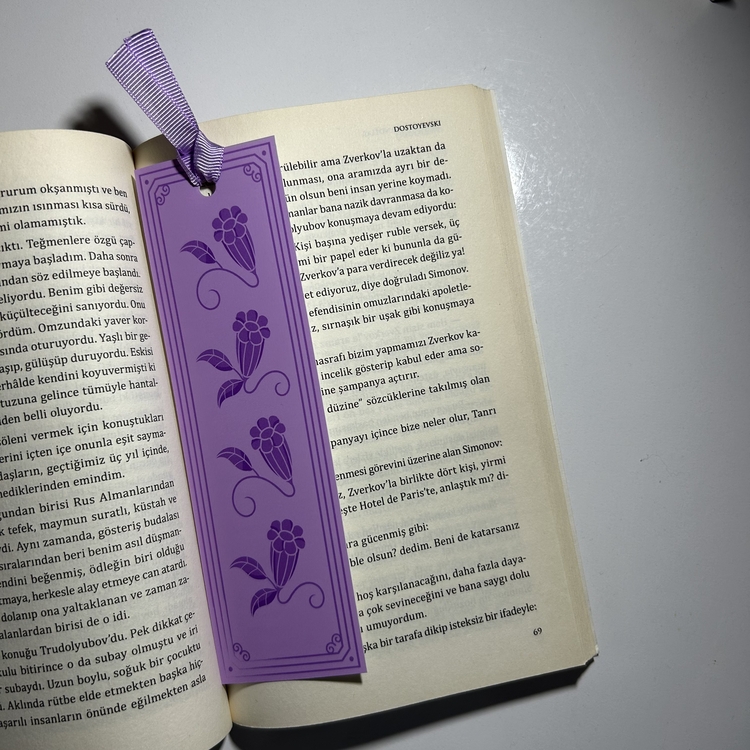 renkli kitap ayracı