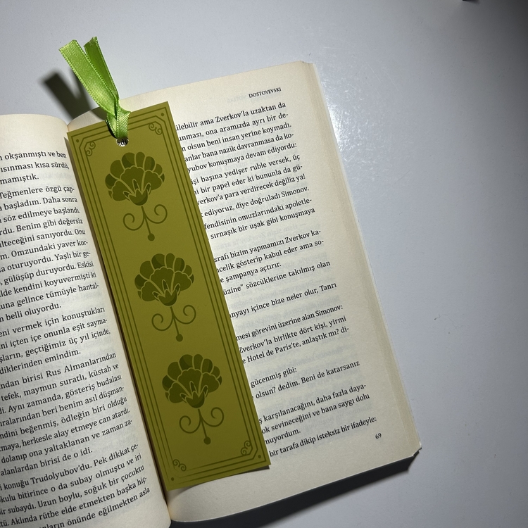 renkli kitap ayracı