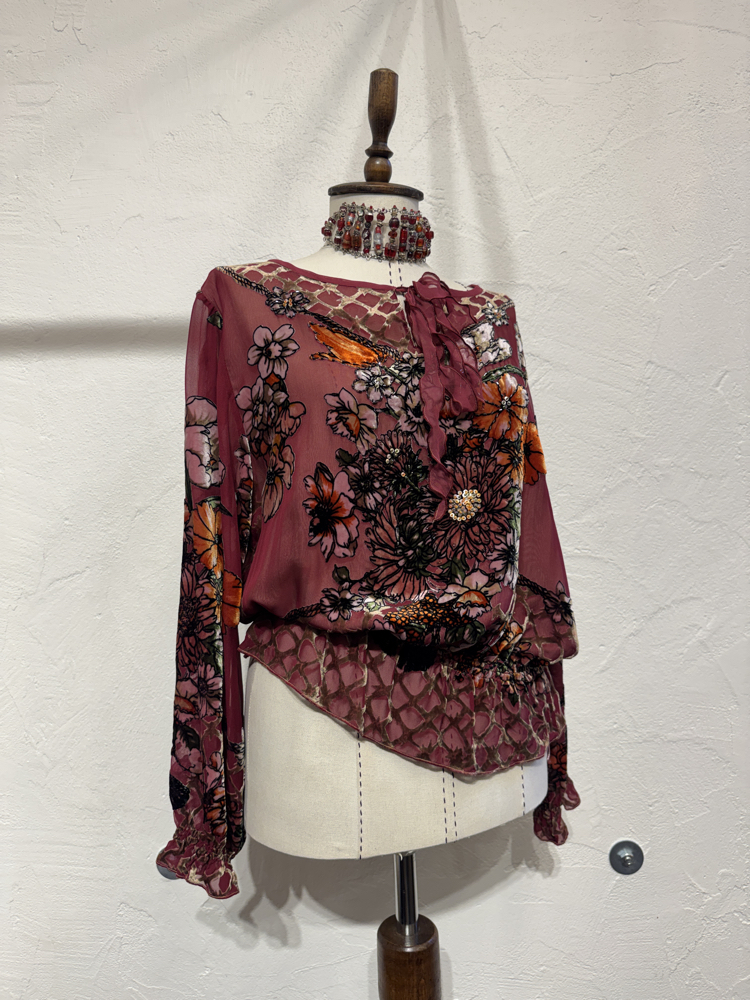 Silk blouse<3