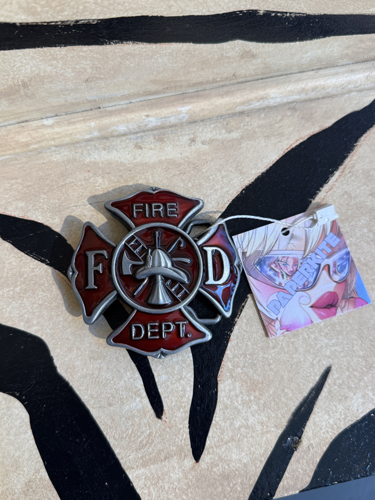 Fire Dept. Belt Buckle