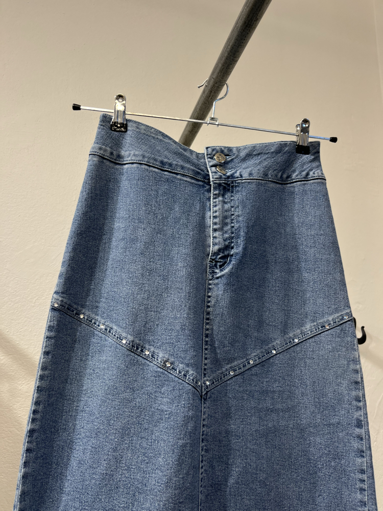 Maxi jean skirt