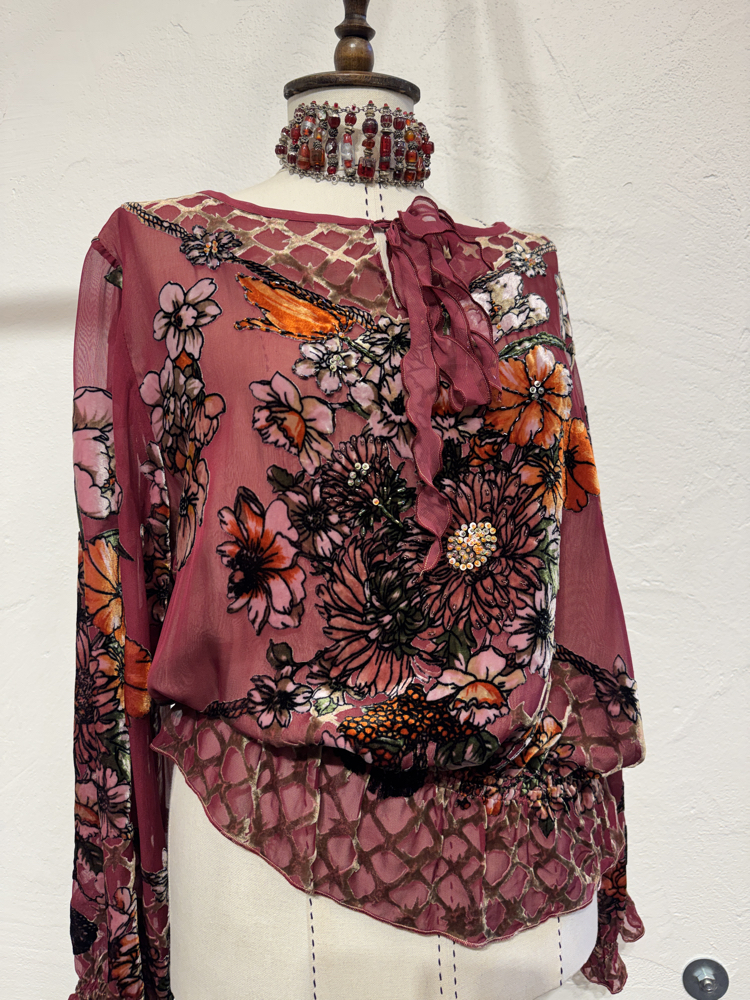 Silk blouse<3
